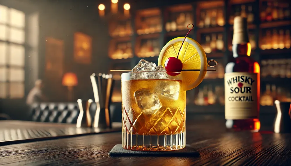 Recept på whisky sour